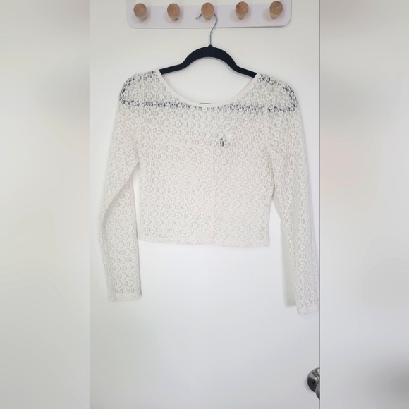 Lace Crop Top - Picture 1 of 2